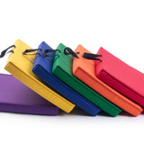 Bintiva Set of 6 Square Vinyl Floor Cushions