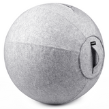 Luxurious Covered 65cm Stability Ball - For Ergonomic Seating, Therapy, and Exercise
