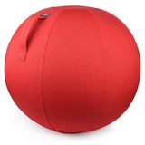 Luxurious Covered 65cm Stability Ball - For Ergonomic Seating, Therapy, and Exercise