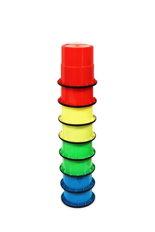Bintiva Balance Bucket Stilts Set - Multicolor