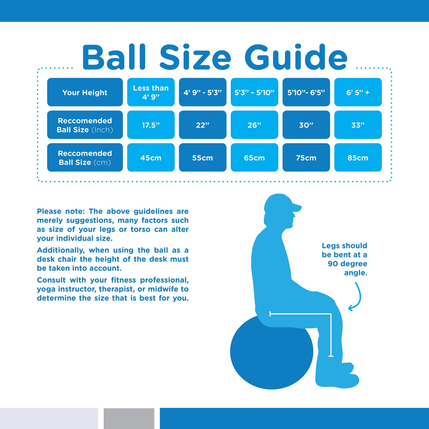 Stability Ball With Stabilizing Sand