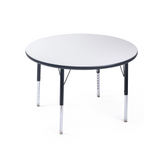 Round Activity Table with Adjustable Legs