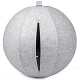 Luxurious Covered 65cm Stability Ball - For Ergonomic Seating, Therapy, and Exercise