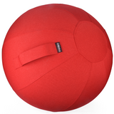 Luxurious Covered 65cm Stability Ball - For Ergonomic Seating, Therapy, and Exercise