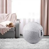 Luxurious Covered 65cm Stability Ball - For Ergonomic Seating, Therapy, and Exercise