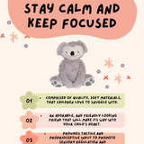 Weighted Calming Stuffies / Weighted Plush Animals for Children - for Anxiety Focus or Sensory Input