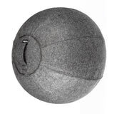 Luxurious Covered 65cm Stability Ball - For Ergonomic Seating, Therapy, and Exercise