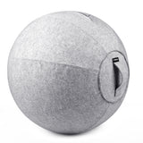 Luxurious Covered 65cm Stability Ball - For Ergonomic Seating, Therapy, and Exercise
