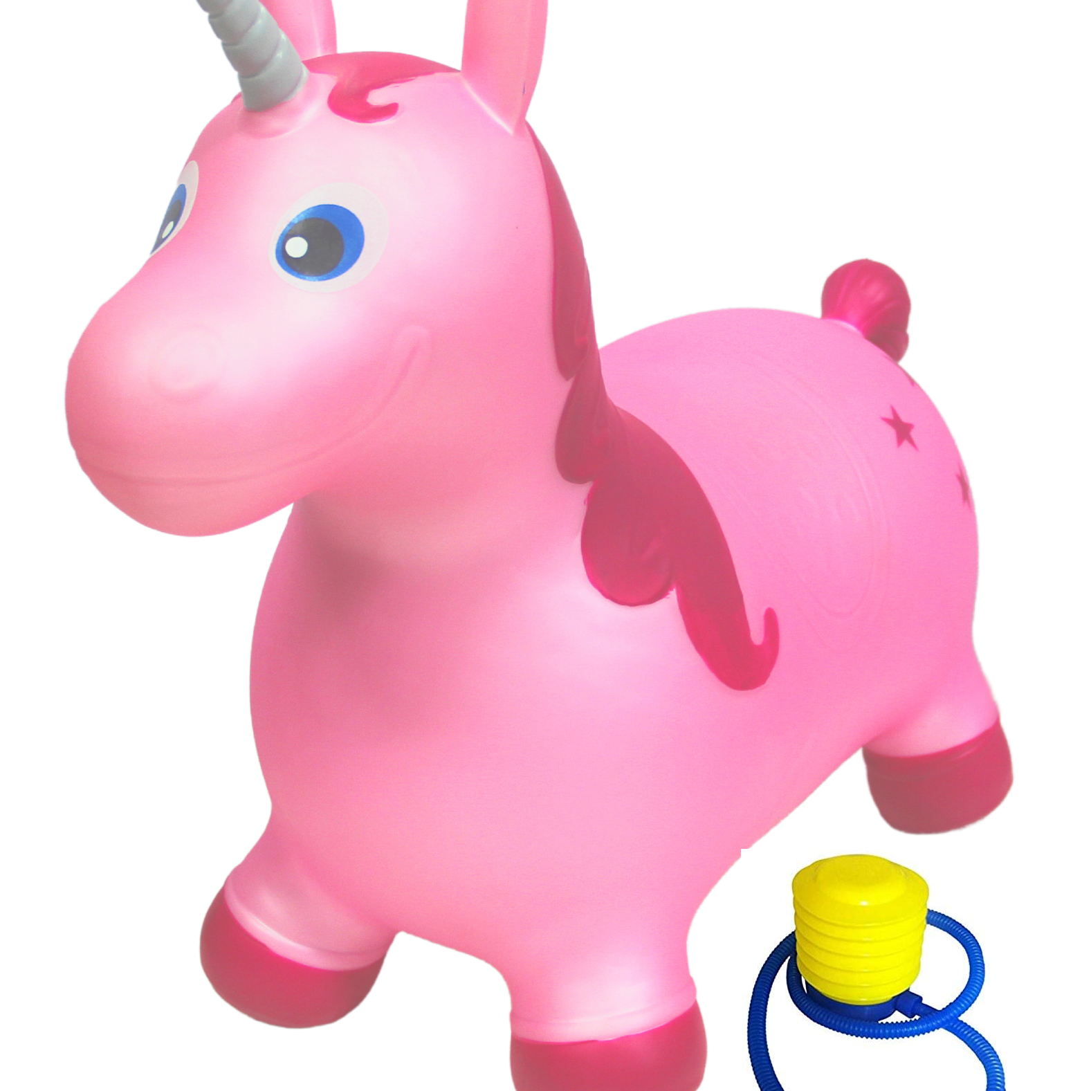 Bintiva Children's Horse Hopper with Free Foot Pump