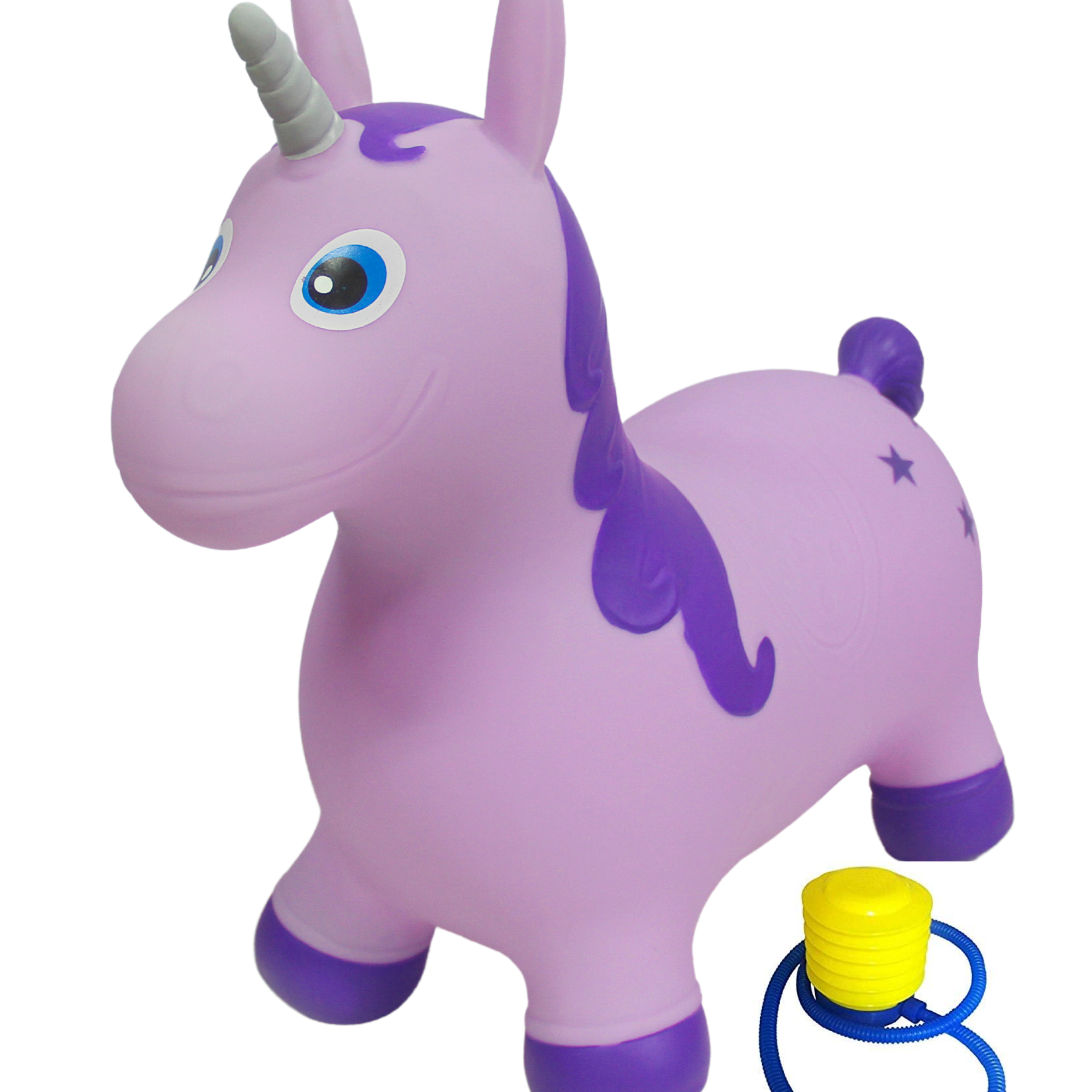 Bintiva Children's Horse Hopper with Free Foot Pump