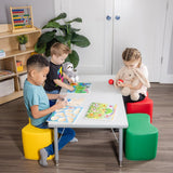 Butterfly Modular Soft Seating - Set of 4 - Primary Colors