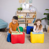 Butterfly Modular Soft Seating - Set of 4 - Primary Colors