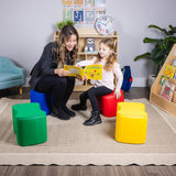 Butterfly Modular Soft Seating - Set of 4 - Primary Colors