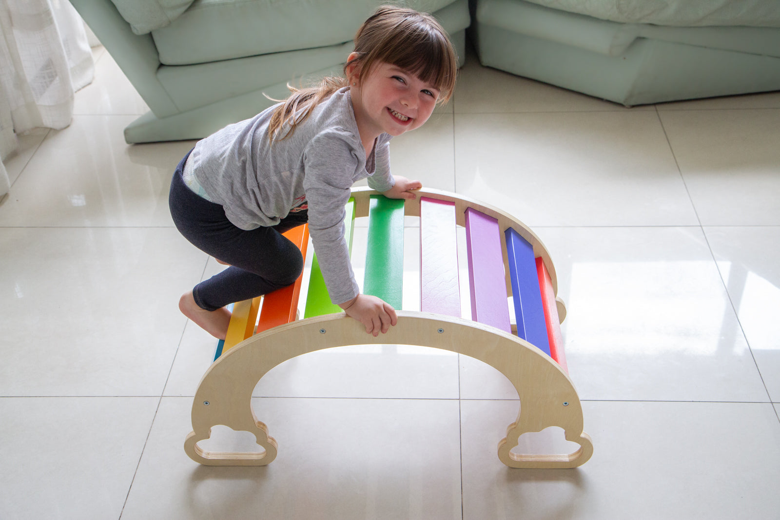 Kids Timber Rocker Wood Children's Rocker for Toddlers – Bintiva