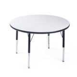 Round Activity Table with Adjustable Legs