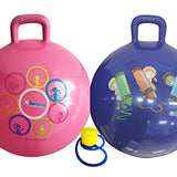 Bintiva Hippity Hop 45 Cm Including Free Foot Pump, For Children Ages 3-6 Space Hoppe...