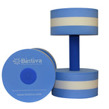 Bintiva Aqua Dumbell Blue, White, Blue