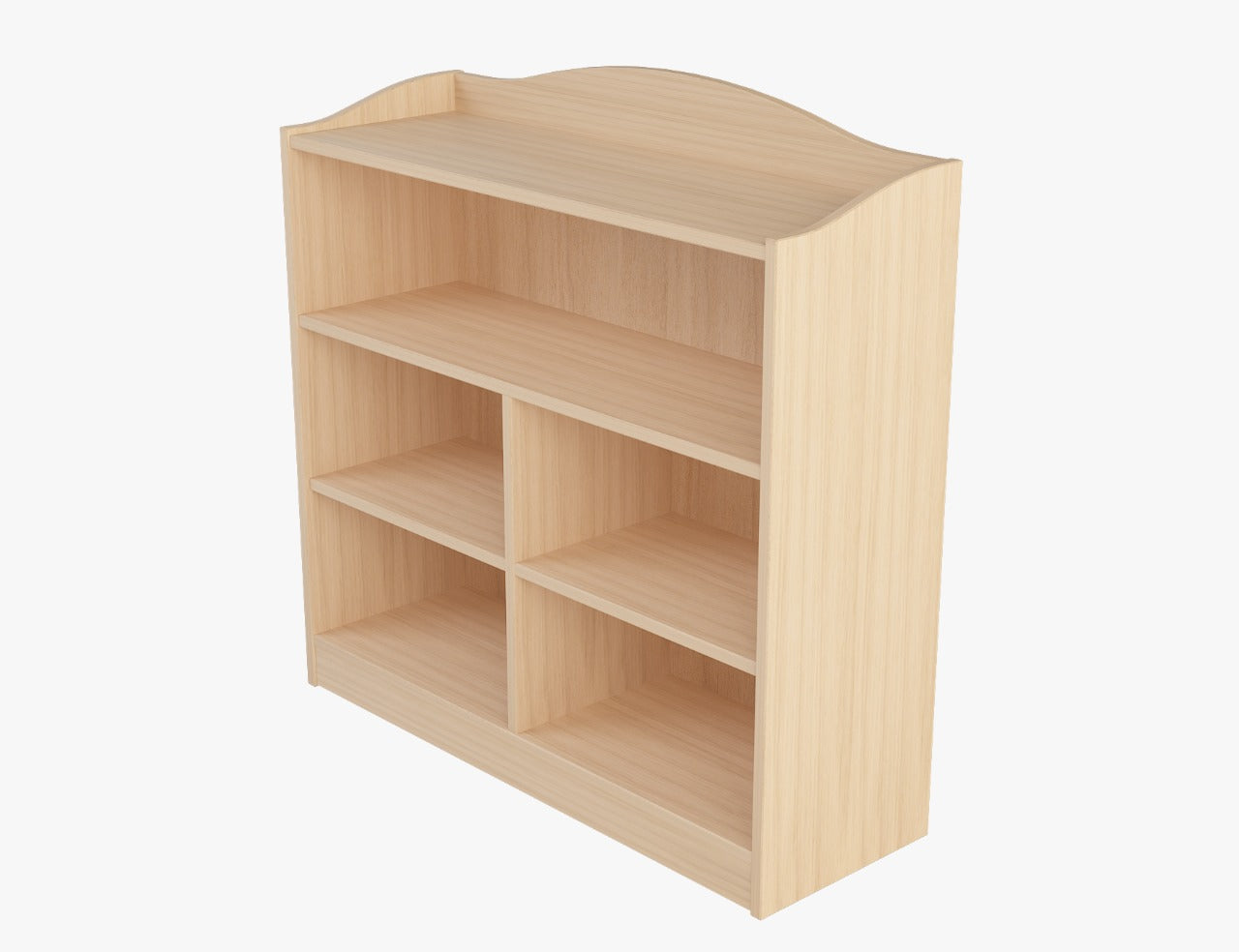 Deluxe Wood Bookcase