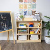 Deluxe Wood Bookcase