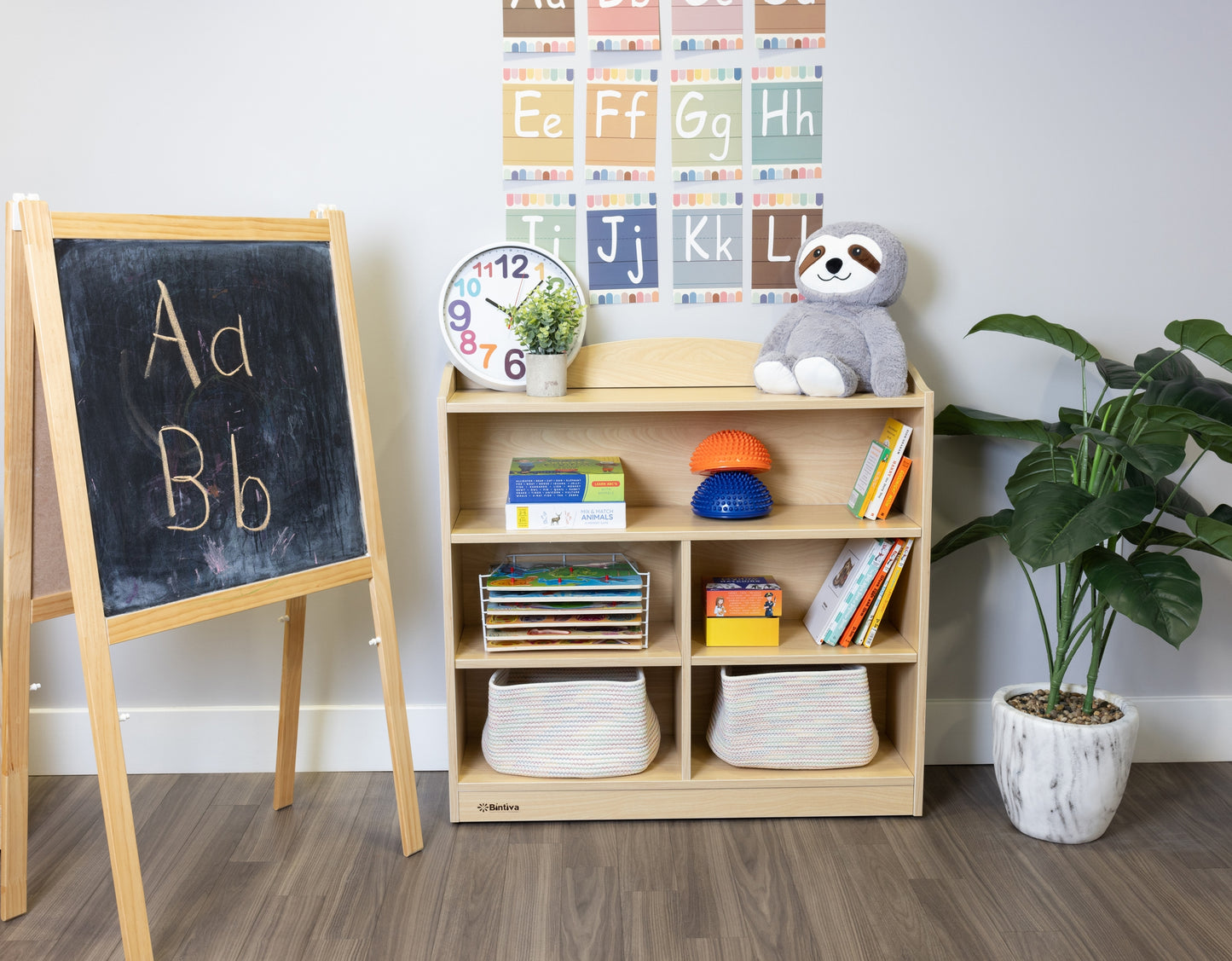 Deluxe Wood Bookcase