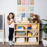 Deluxe Wood Bookcase