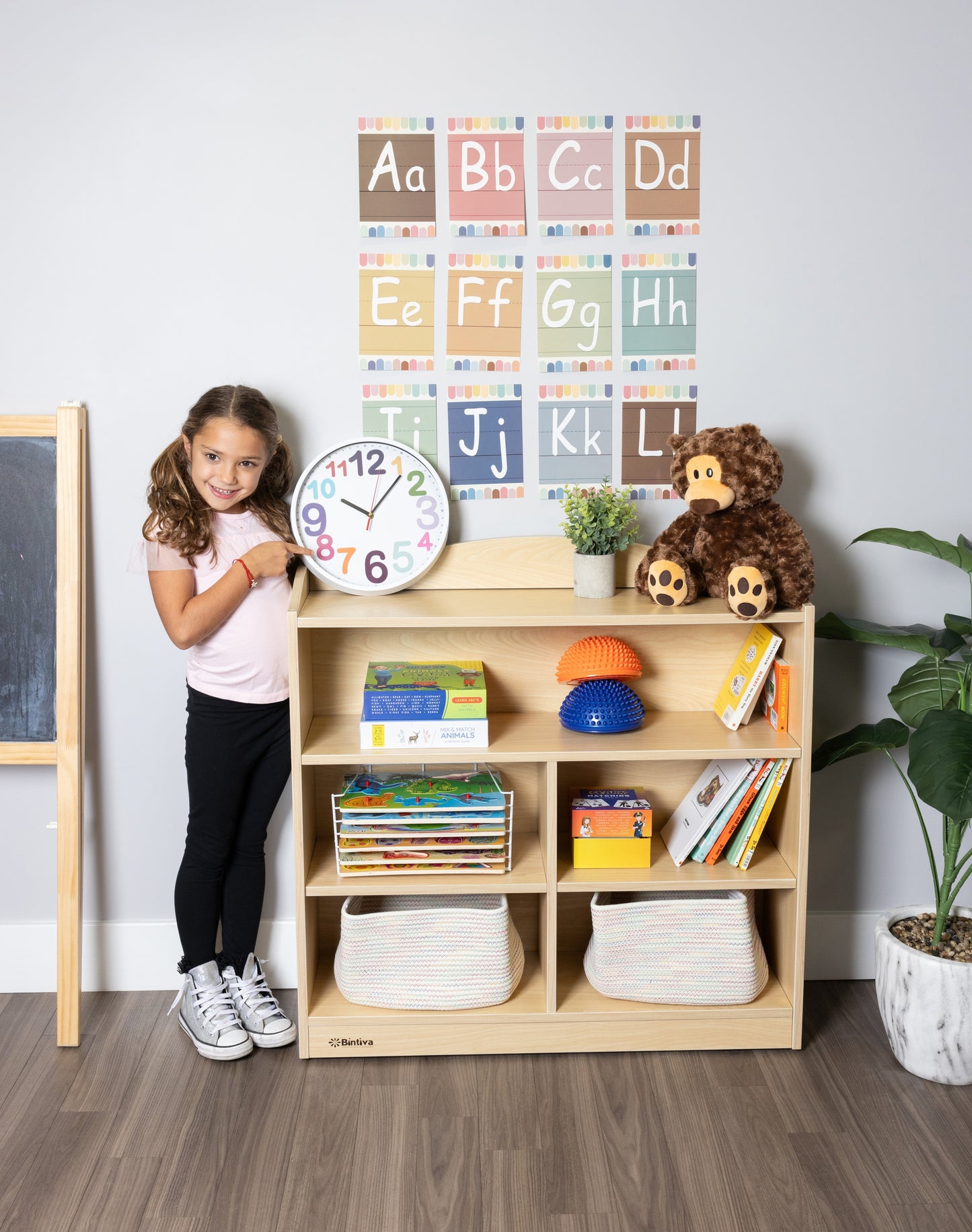 Deluxe Wood Bookcase