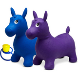Bintiva Children's Horse Hopper with Free Foot Pump