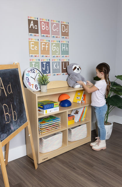 Deluxe Wood Bookcase