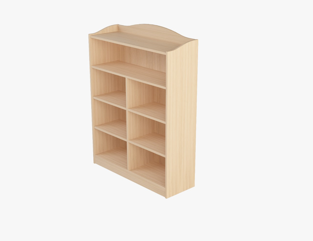 Deluxe Wood Bookcase