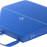 Set of 6 Hexagon Vinyl Floor Cushions