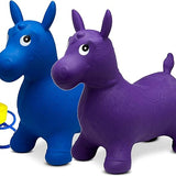 Bintiva Children's Horse Hopper with Free Foot Pump