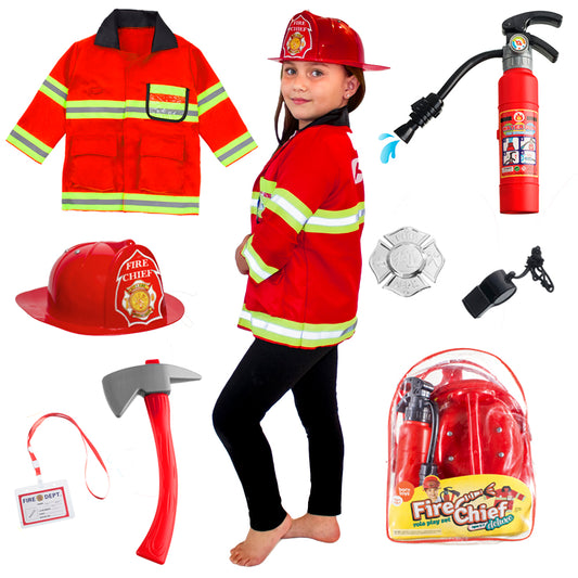 DRESS UP,DRAMA,DRAMA PLAY,COSTUME,FIRE CHIEF,FIRE FIGHTER,FIRST RESPONDER